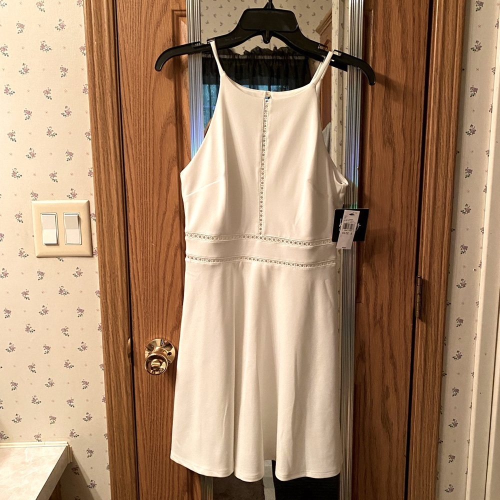 By & By Off White Mini Dress